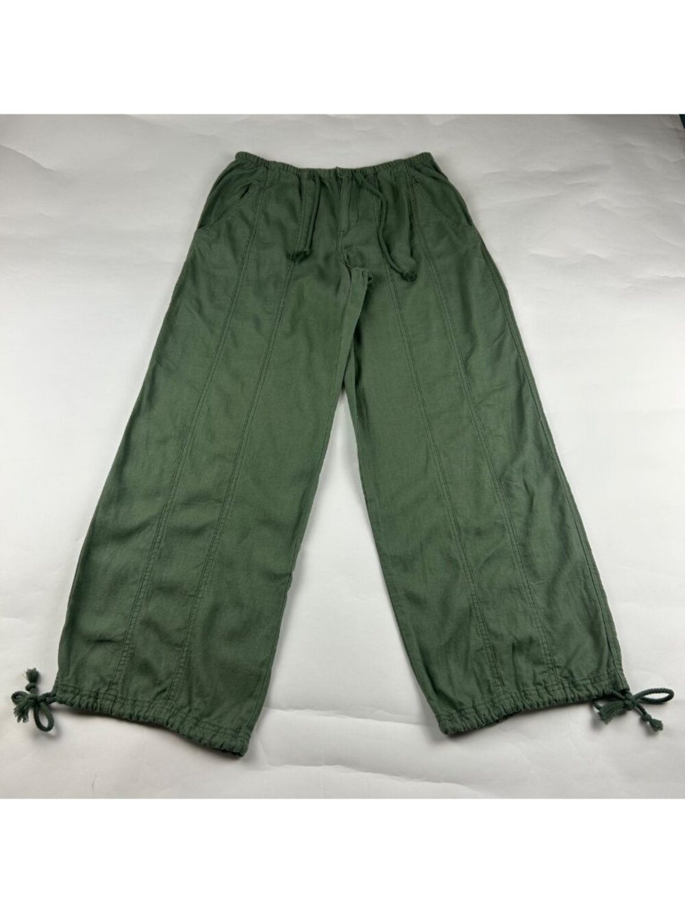 wild fable Olive Green Wide Leg Drawstring Pants